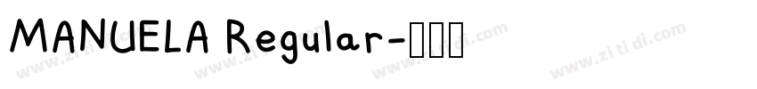 MANUELA Regular字体转换